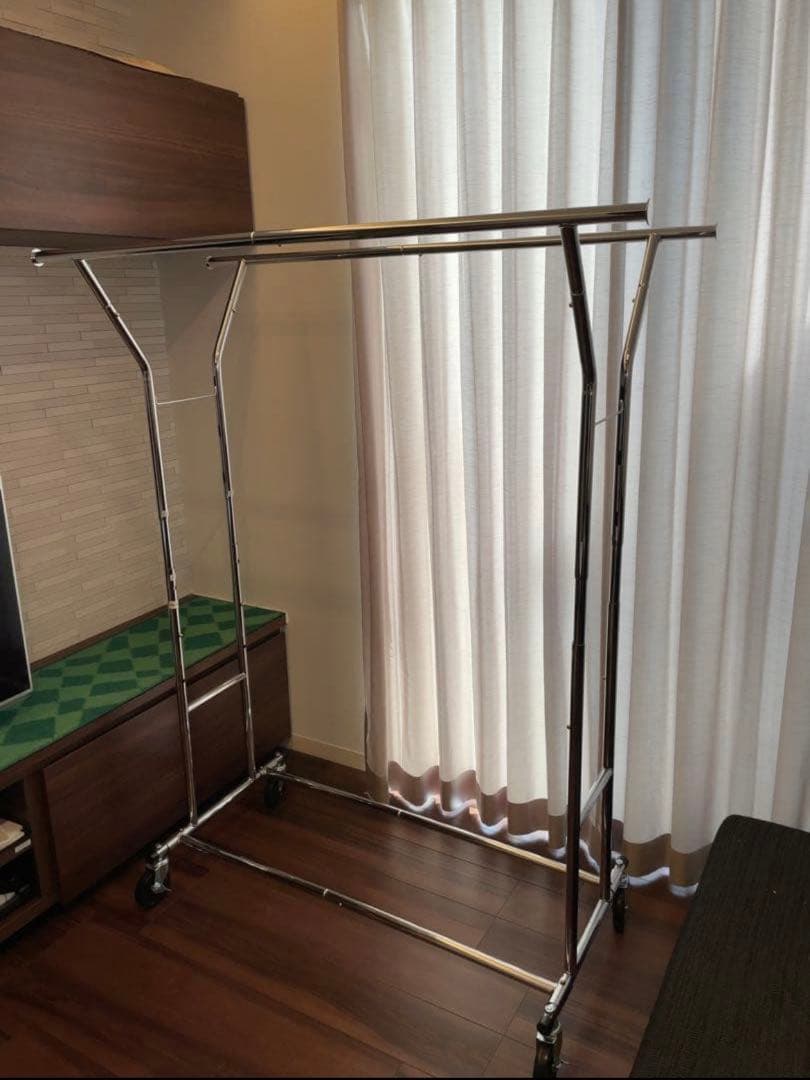 HOKEEPER ハンガーラック 耐荷重 200KG 業務用 3ウェイ ダブル