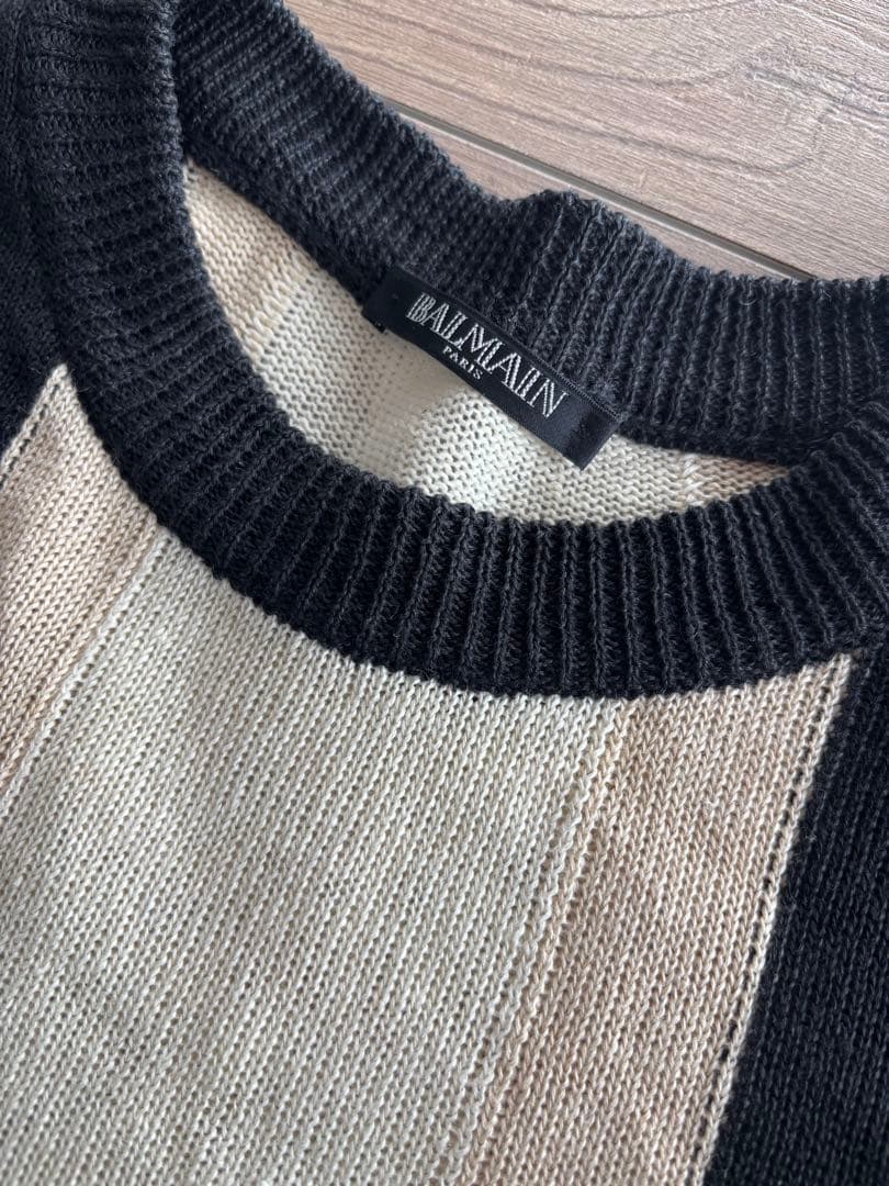BALMAINユニオンジャック ニットセーター