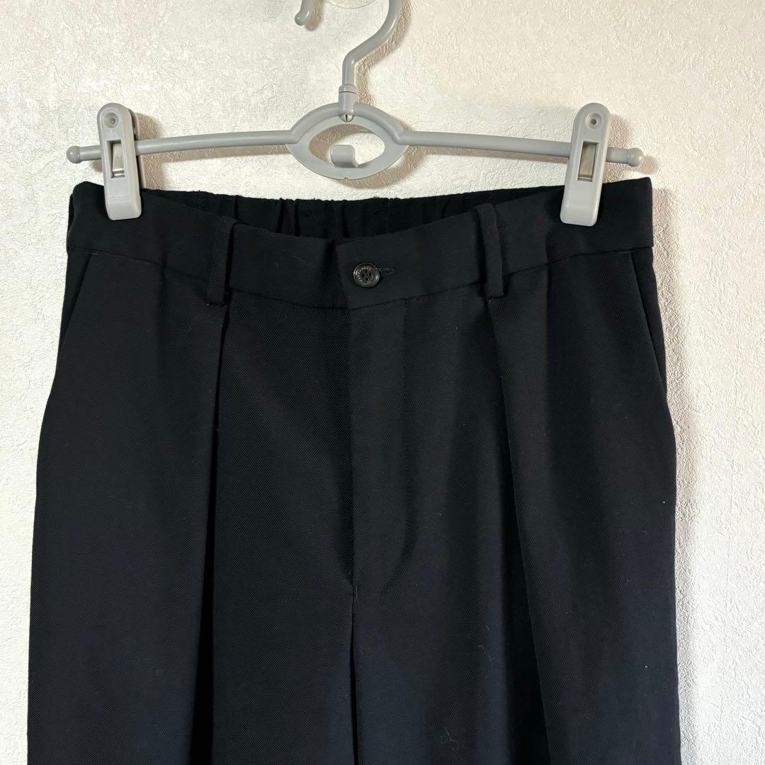 MARKWARE PEGTOP TROUSERS 23AW ブラック　L