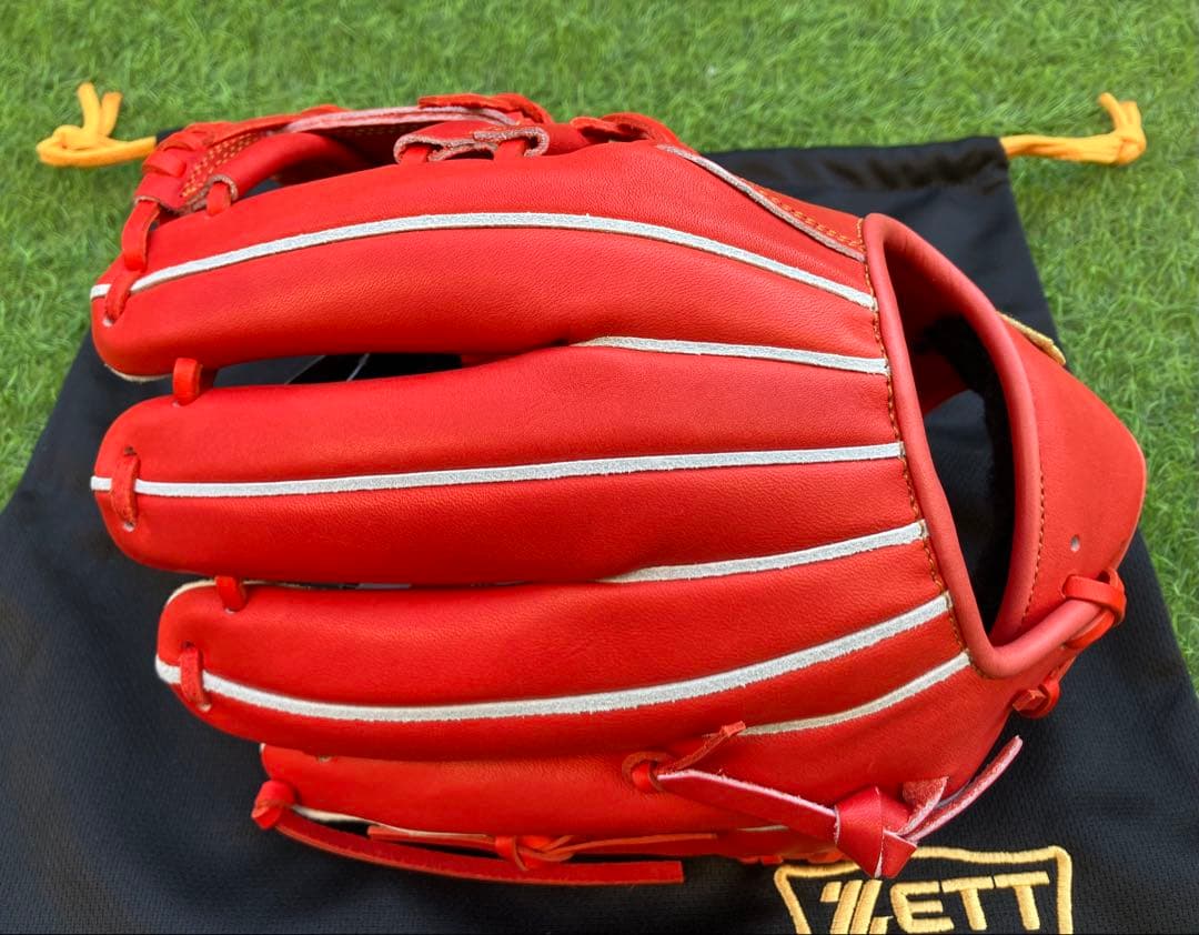 新品　プロステイタス　日本製　硬式　内野　サイズ4 ZETT グローブ