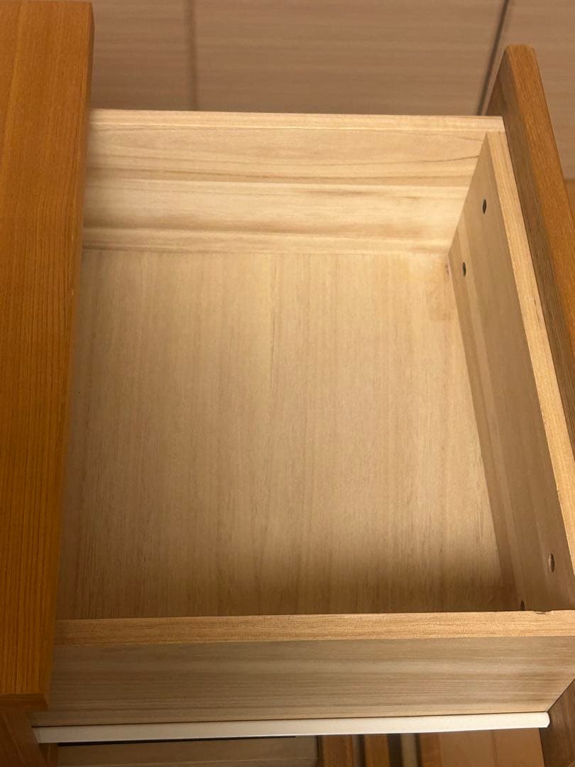 無印良品 4段 チェスト 引出し 脚