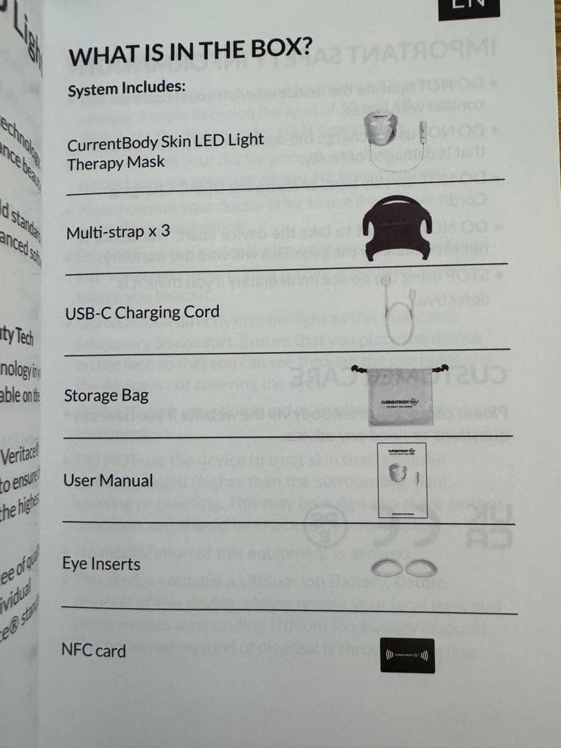 CURRENTBODY SKIN™ LEDライトセラピーマスク　シリーズ2