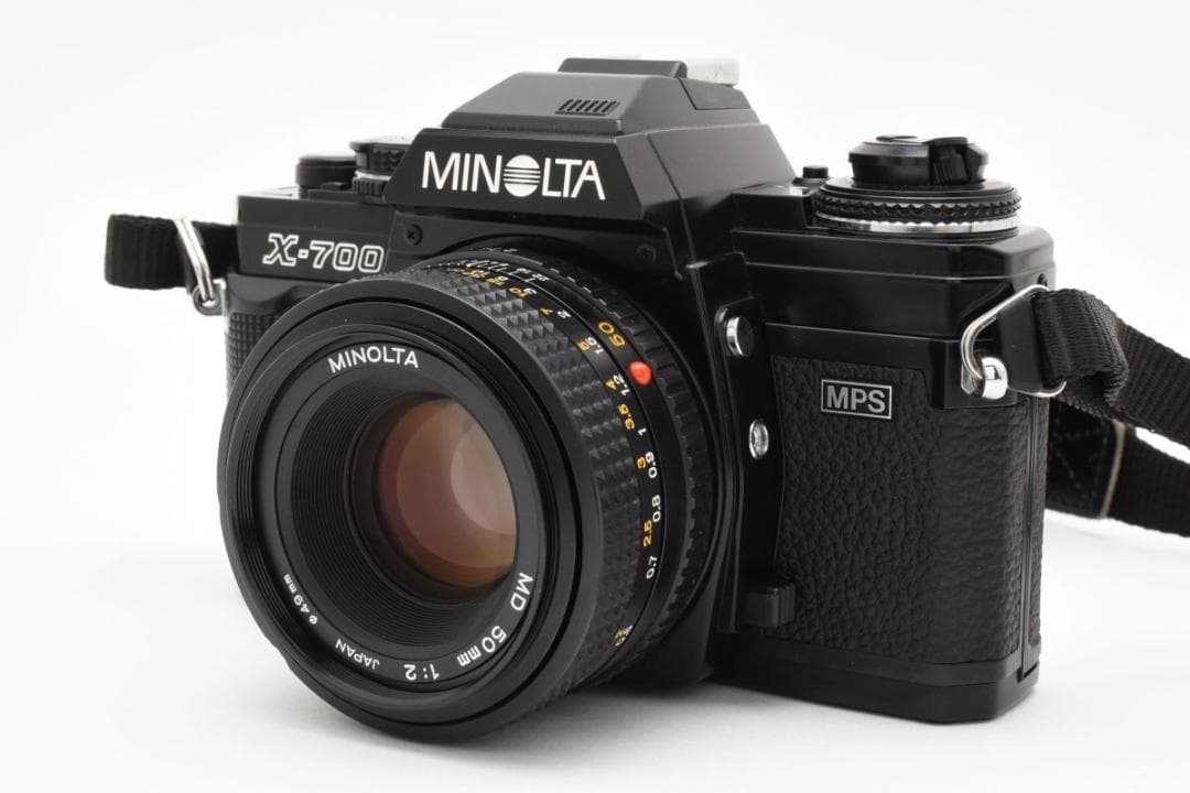 美品 MINOLTA NEW X-700 レンズセット オリンピックストラップ付