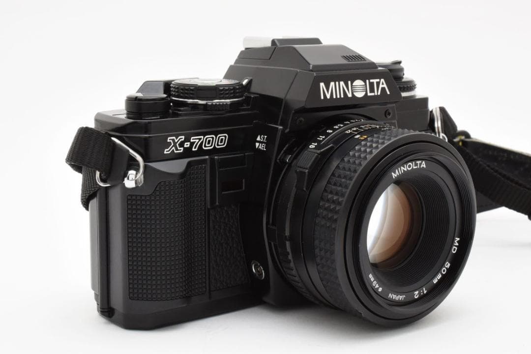 美品 MINOLTA NEW X-700 レンズセット オリンピックストラップ付