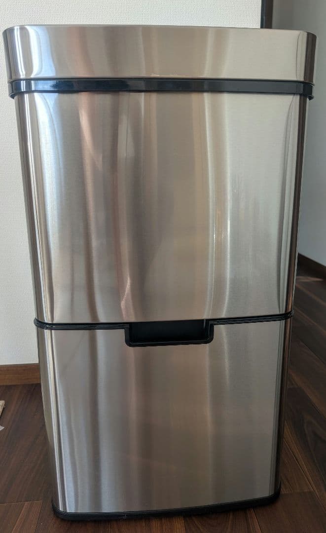 シルバー ごみ箱 62L 自動開閉機能