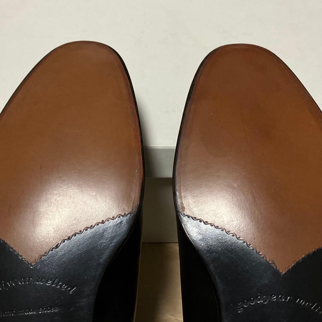 (4)新品未使用★REGAL リーガル Uチップ 7 1/2 革靴 フォーマル