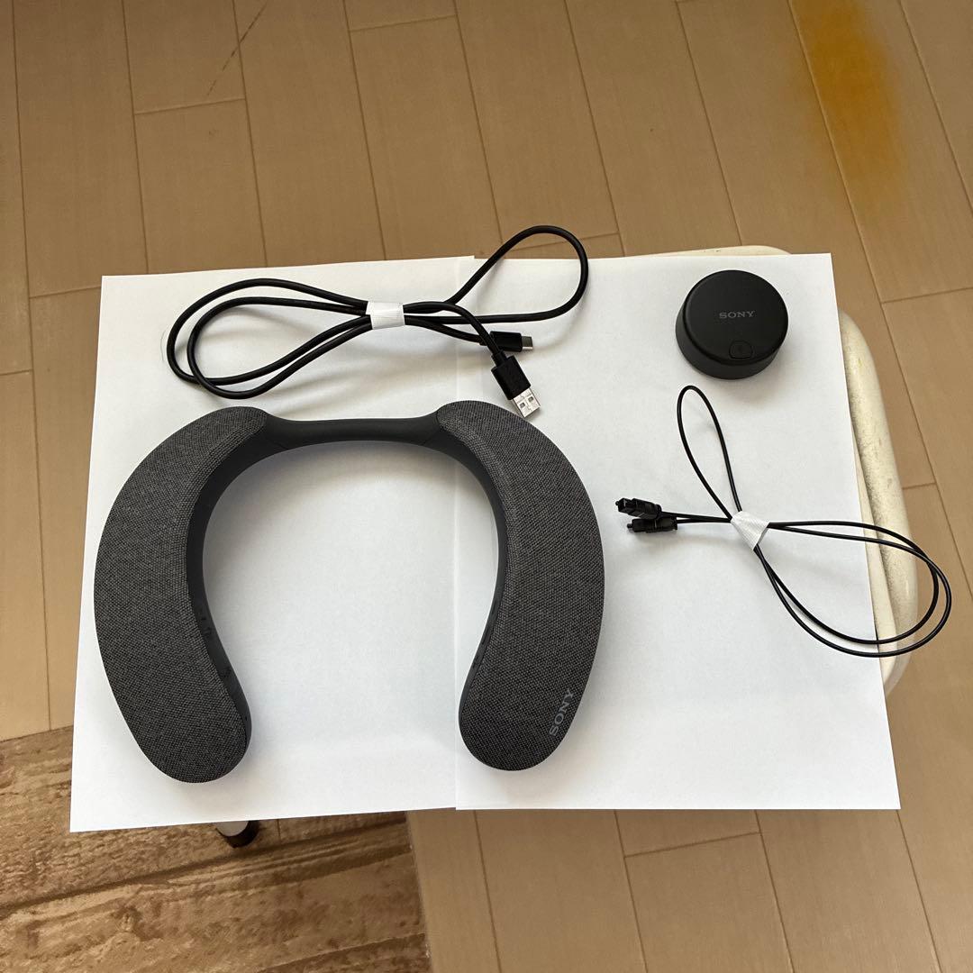 SONY SRS-NS7R ネックスピーカー グレー