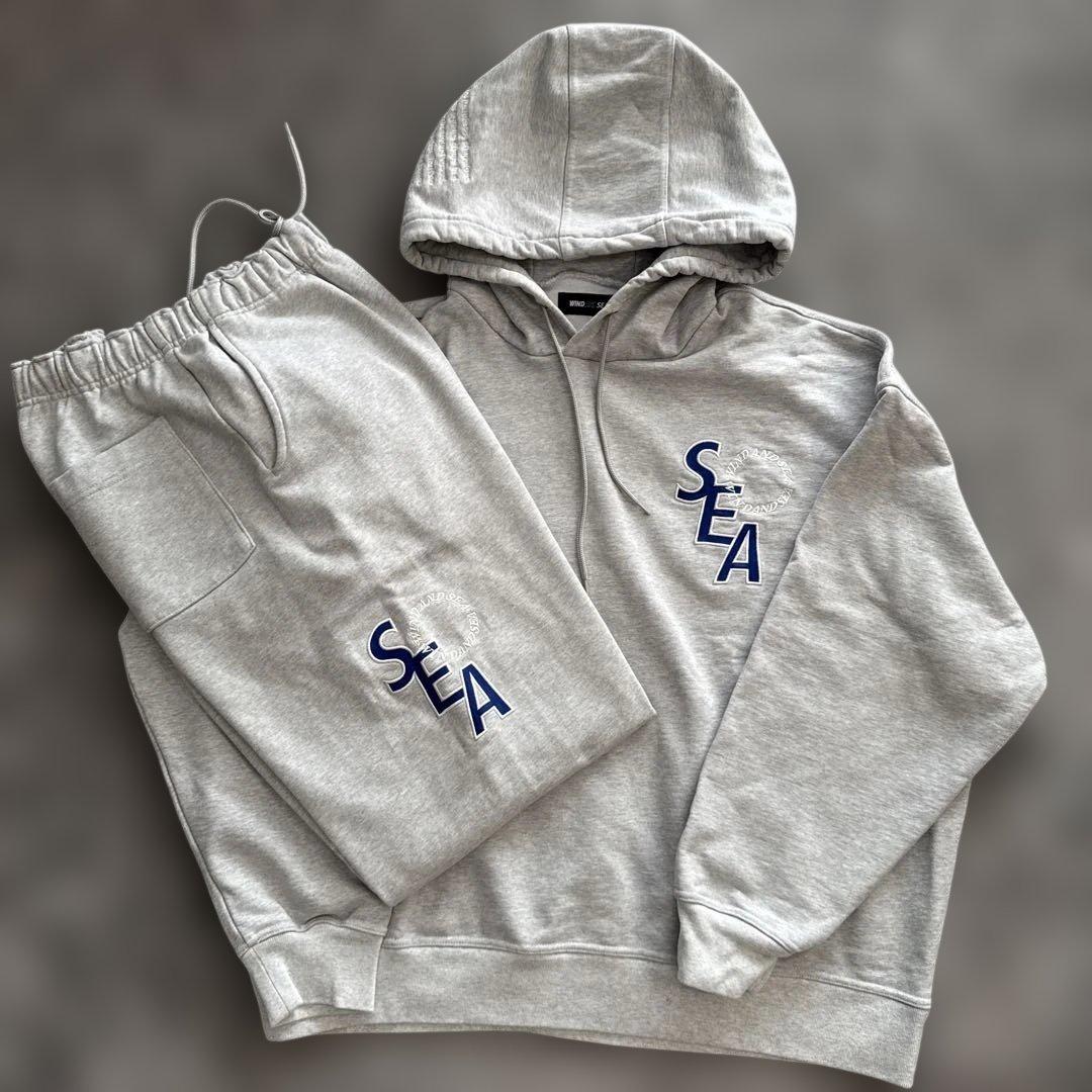 よいっしょwind and seaセットアップフードスウェット