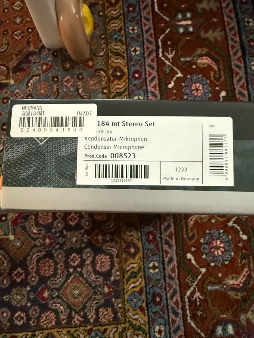 Neumann KM 184 コンデンサーマイク 2本セット