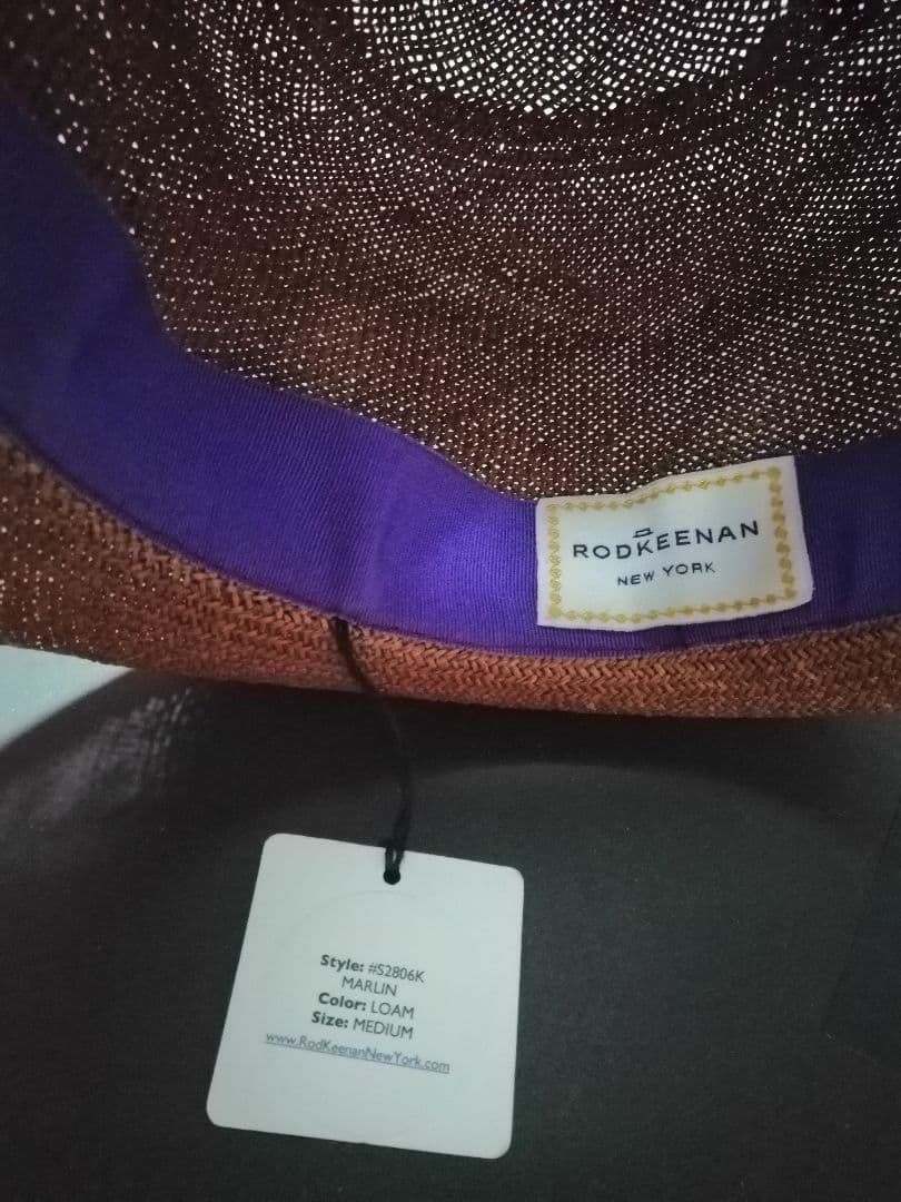 ロッドキーナン　新品未使用　麦わら帽子　パナマハット　クール　ボルサリーノ