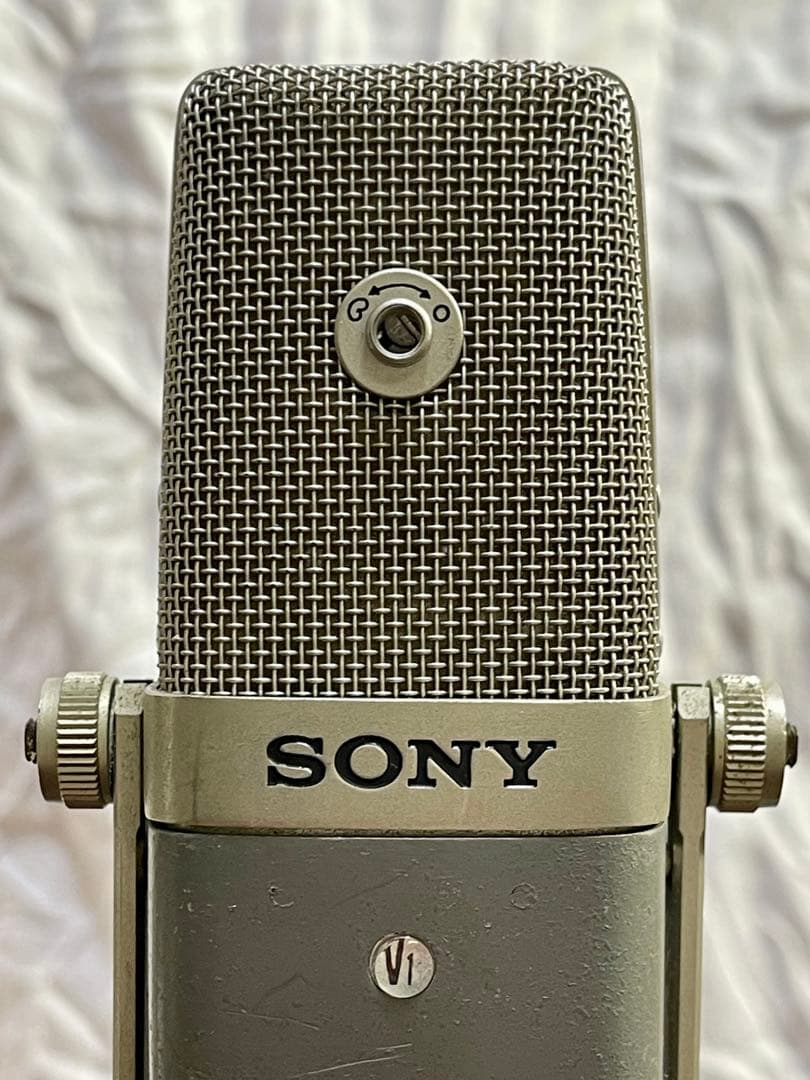 SONY C-38B 名機 コンデンサーマイク 漫才 落語 放送局仕様 動作品