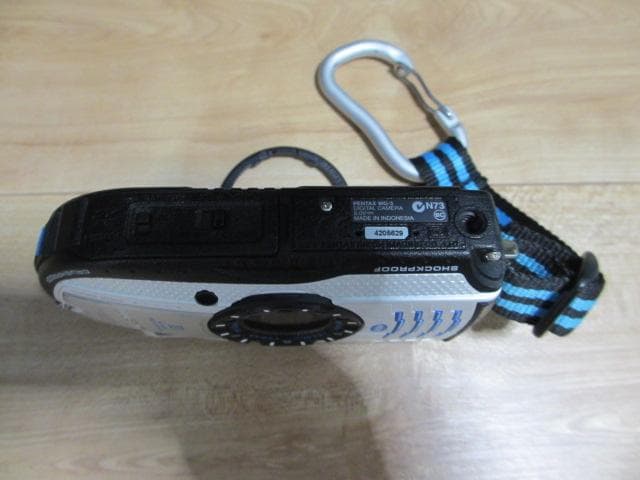 ペンタックス デジタルカメラ PENTAX WG-3 [ホワイト・ブルー]