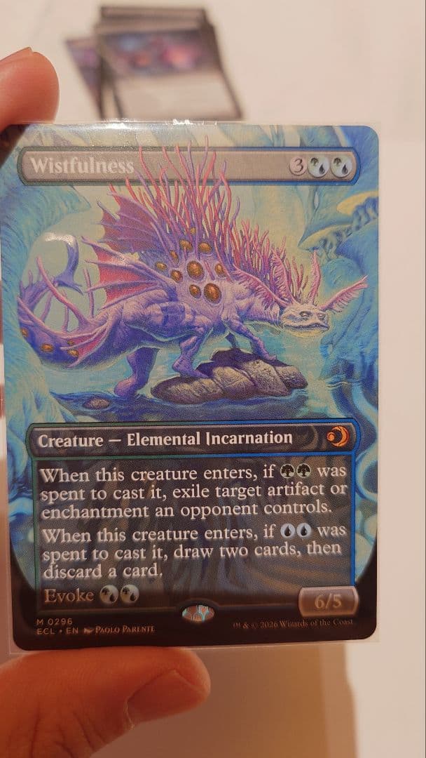 英語版 幽愁/Wistfulness ボーダーレス版 一枚