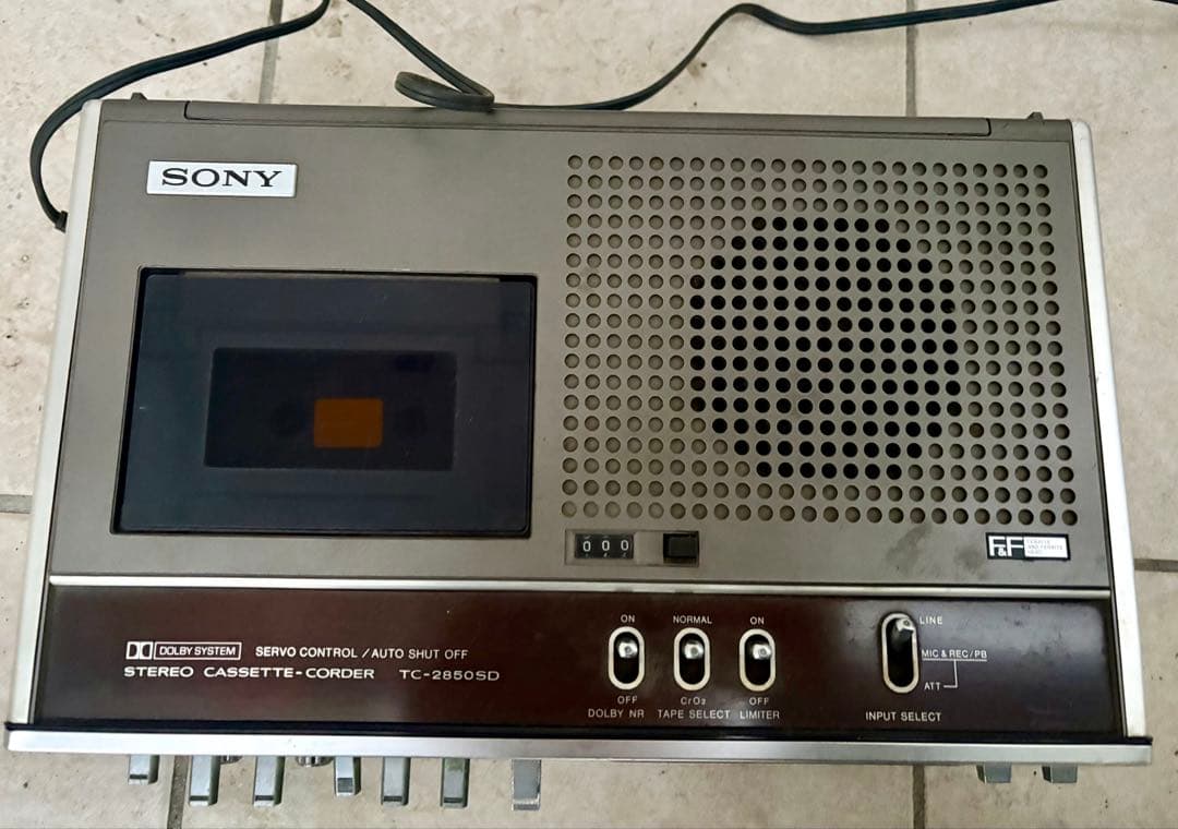 SONY TC-2850SD カセットテープレコーダー