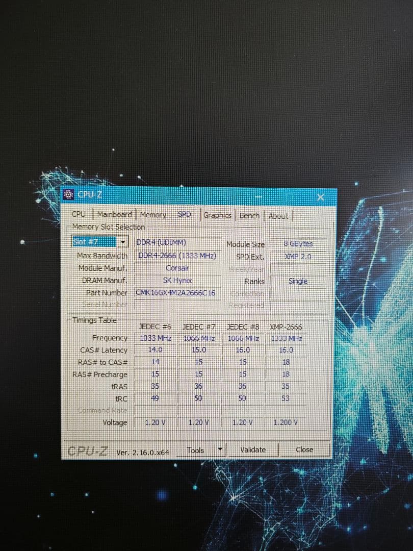 メモリー Corsair Vengeance LPX DDR4 8GBx2(16GB)
