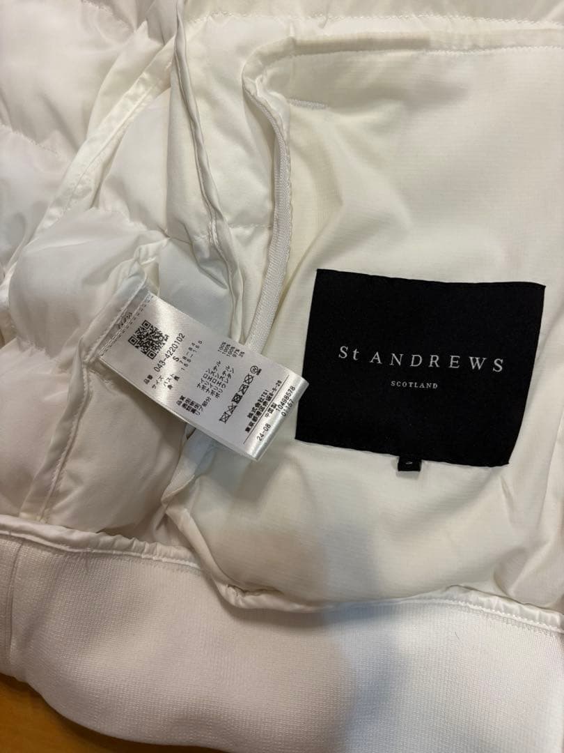 St ANDREWS セントアンドリュース　2WAYダウンジャケットサイズS