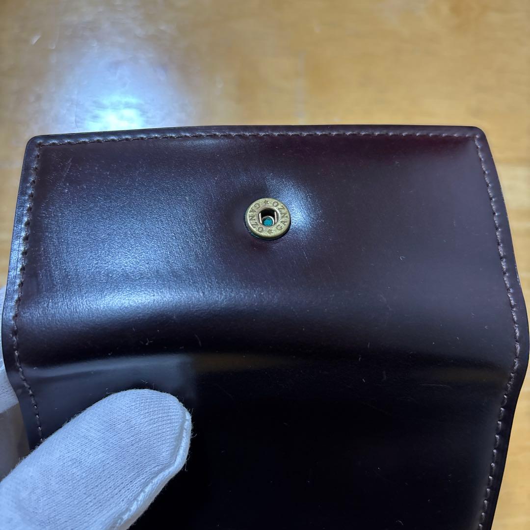 ガンゾ　シェルコードバン　キーケース