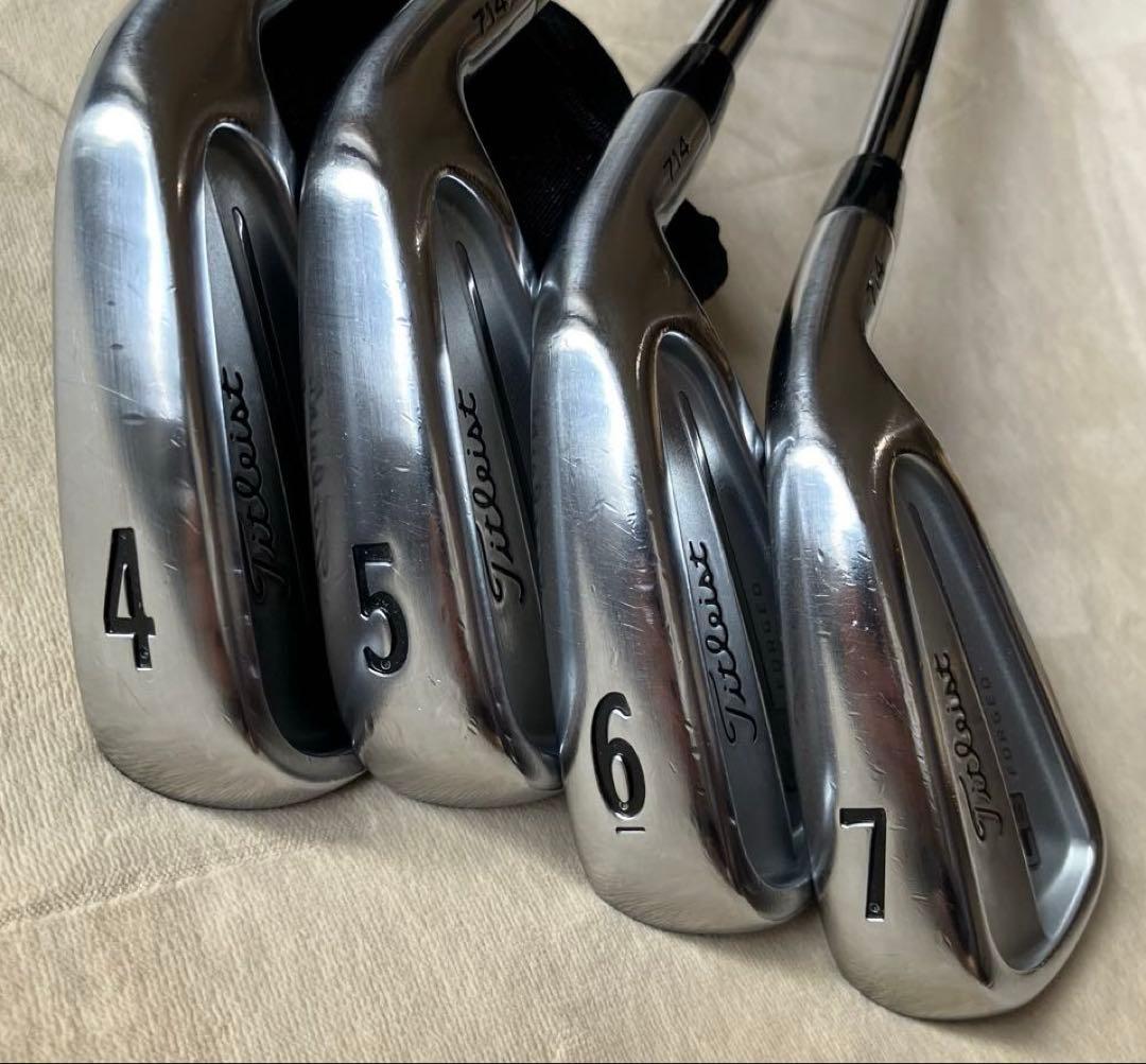 タイトリスト　714CB 4〜Ｐ　モーダス　アイアン