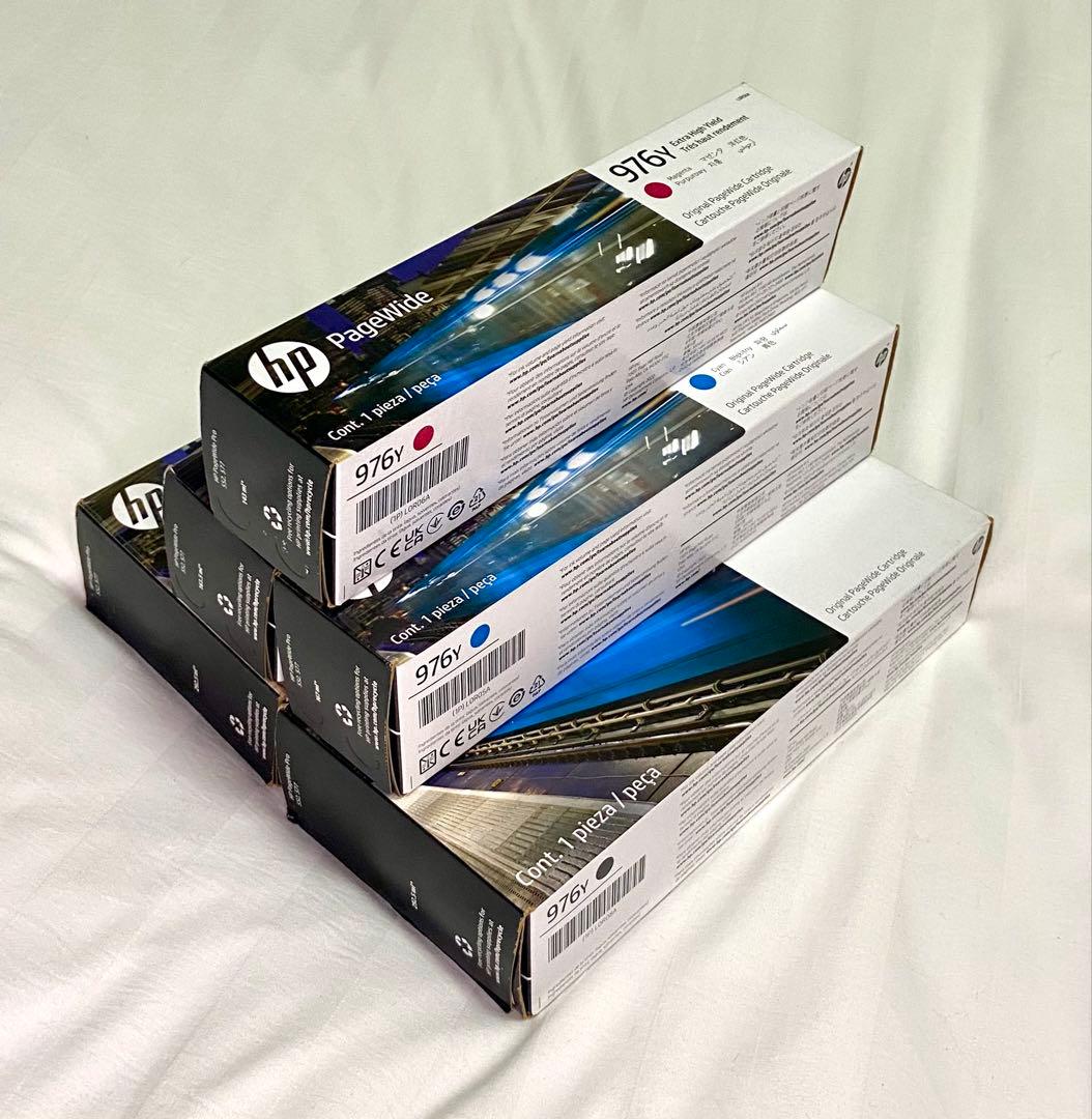 ★新品未使用品★HPメーカー純正インクカートリッジ★HP976Y4色5本セット