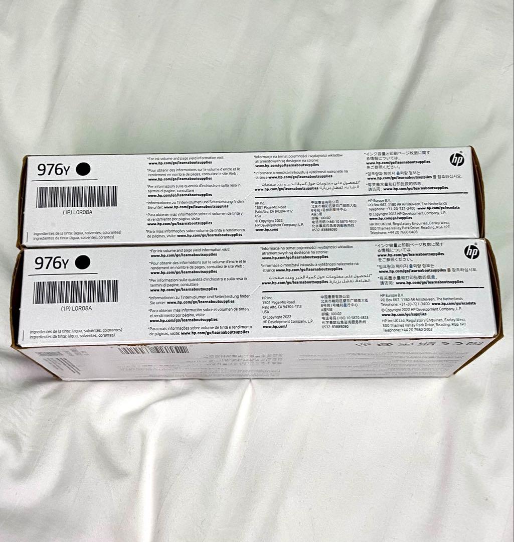 ★新品未使用品★HPメーカー純正インクカートリッジ★HP976Y4色5本セット