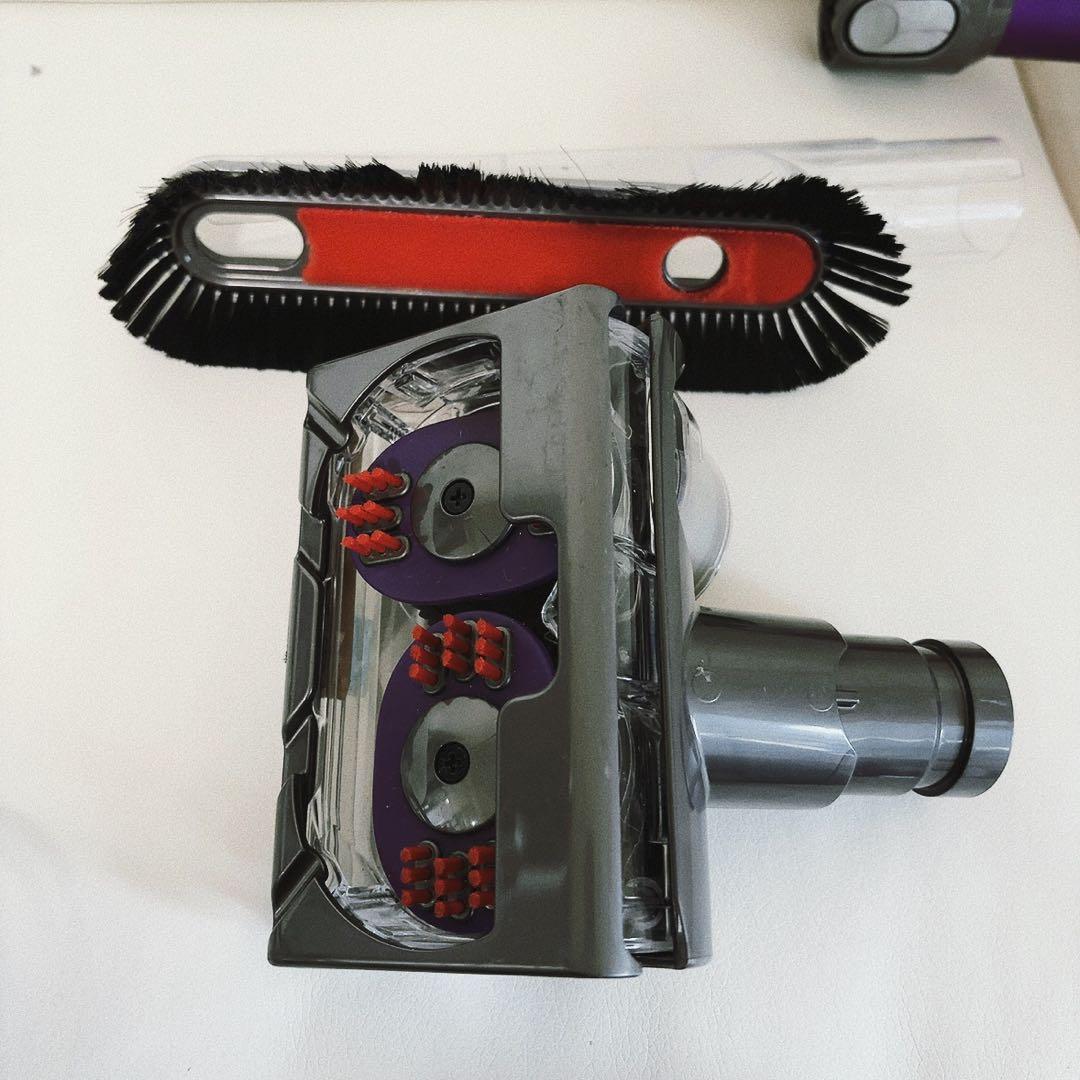 dyson v6 掃除機　パープル