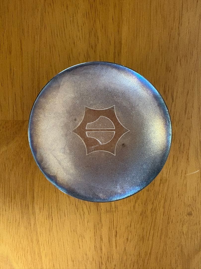 （昭和レトロ）　純銀刻印有り　銀杯 銀盃　69グラム