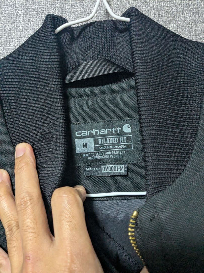 Carhartt ブラック ベスト v01 Mサイズ 希少