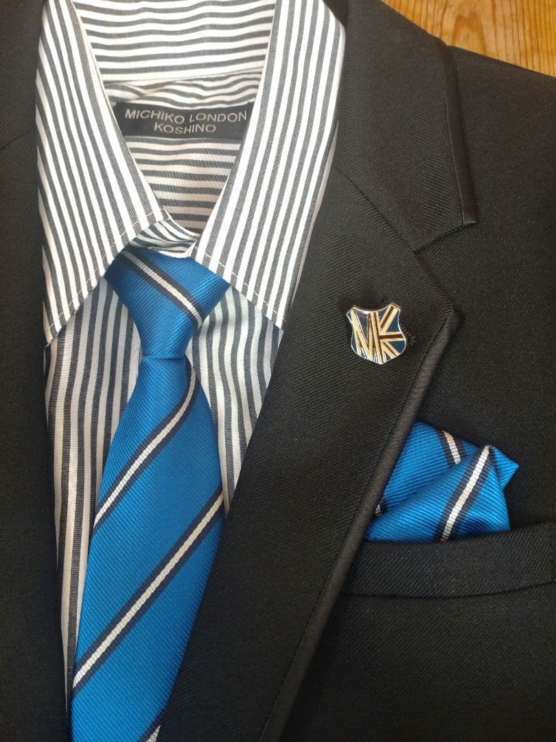 【ミチコロンドン】コシノ キッズ フォーマルスーツ160卒業式入学式冠婚葬祭