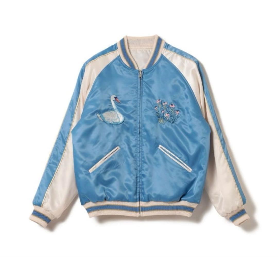 m*i様 sale新品　ルルメリー×BEAMS スカジャン　スワン