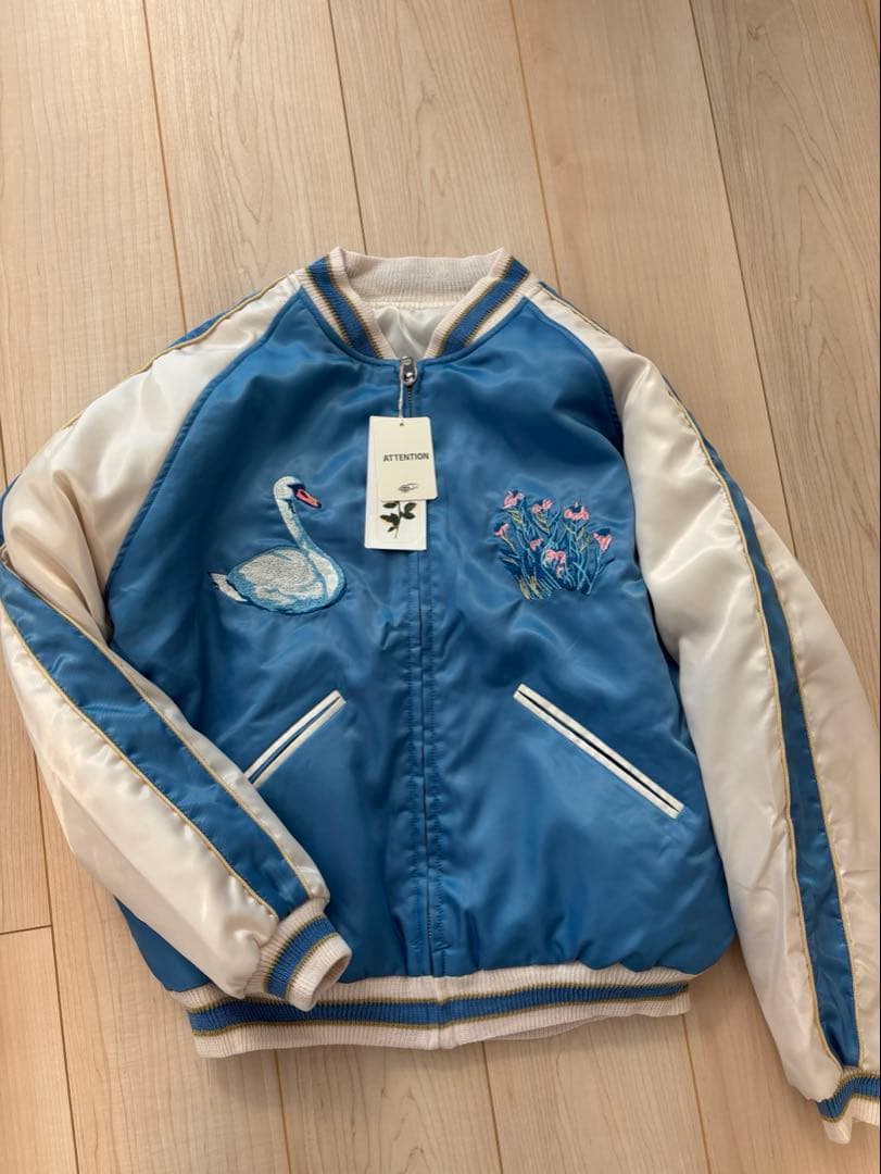 m*i様 sale新品　ルルメリー×BEAMS スカジャン　スワン