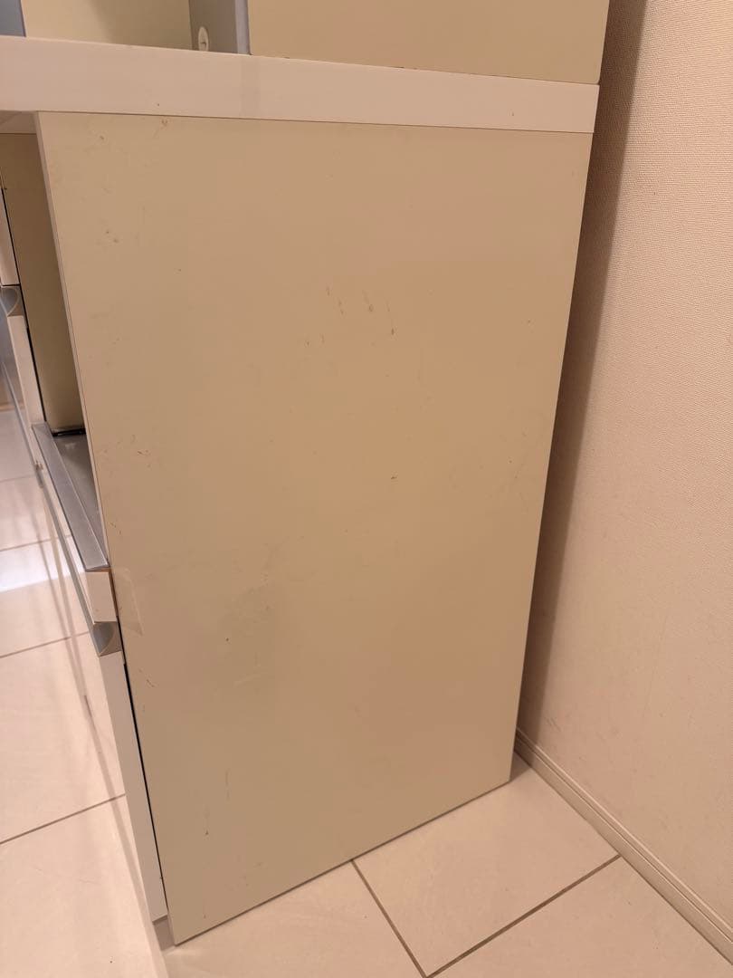 かずみさん専用 ACTUS アクタス ホワイト 食器棚 ガラス扉付き