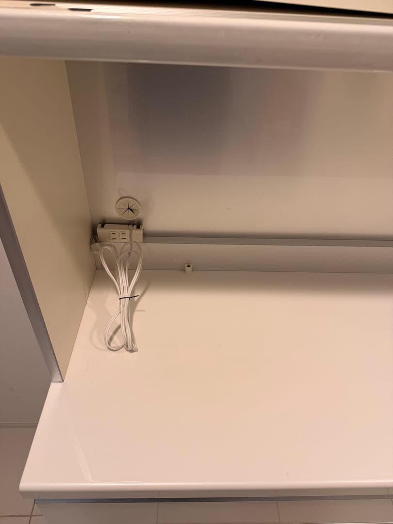 かずみさん専用 ACTUS アクタス ホワイト 食器棚 ガラス扉付き