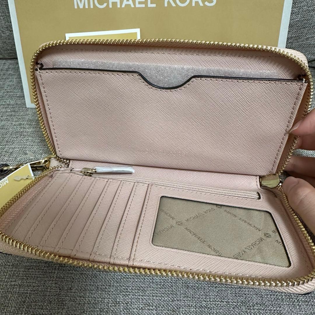 【新品】MICHAEL KORS マイケルコース 財布 長財布 ピンク