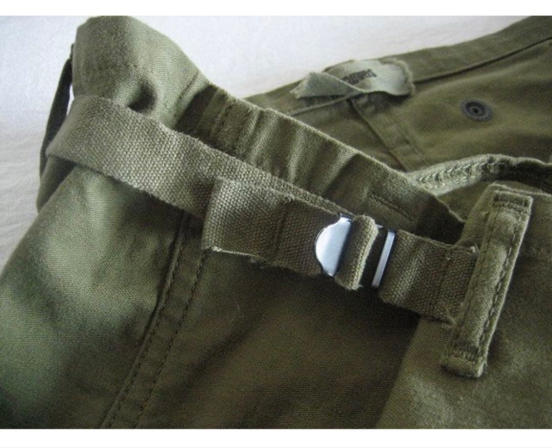 25SS NOWOSノーウォス cargo pants GREEN カーゴパンツ