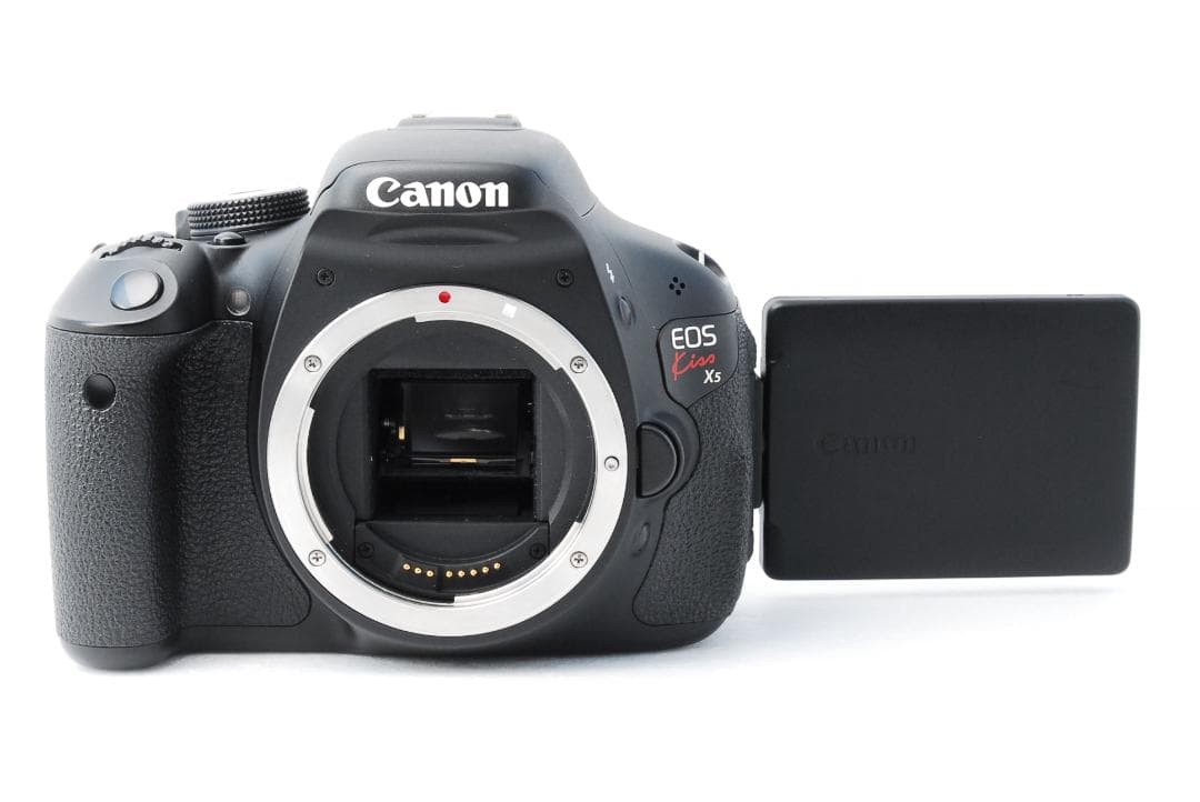 ショット数少✨ キヤノン Canon kiss x5 ダブルレンズ スマホ転送