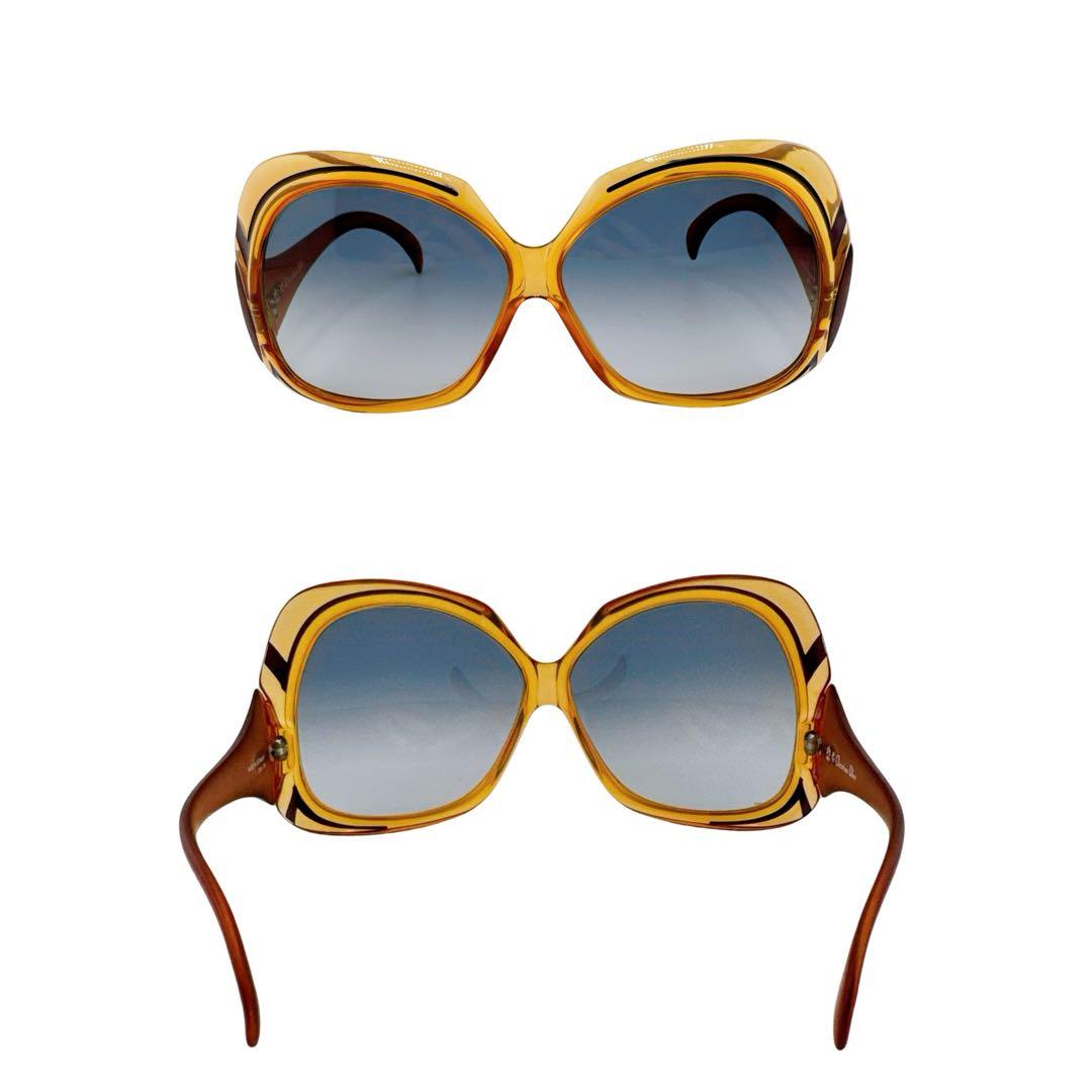 クリスチャンディオール 度なし CDロゴ サングラス セルフレーム ブラウン