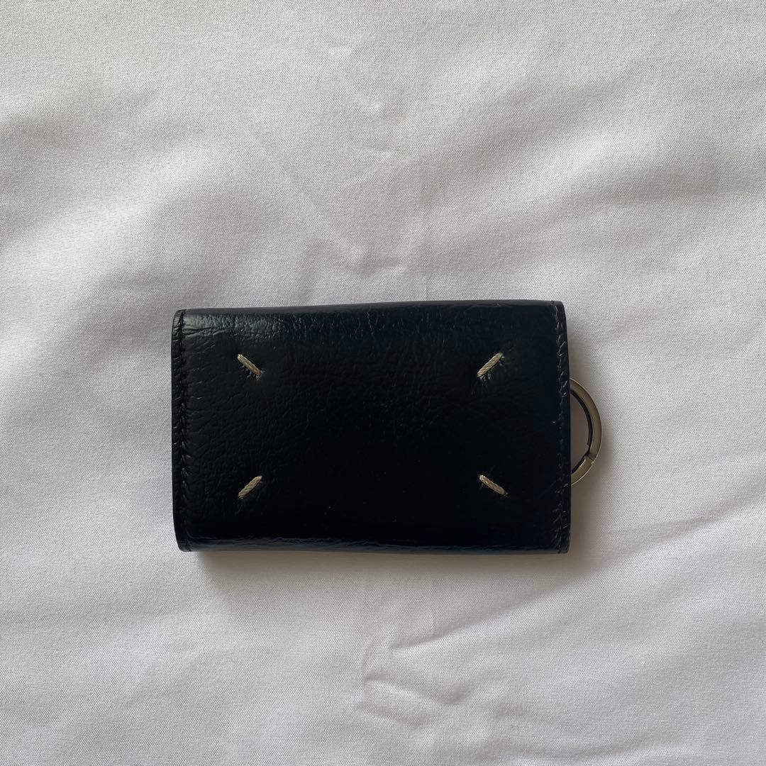 Maison Margiela レザーキーケース ブラック