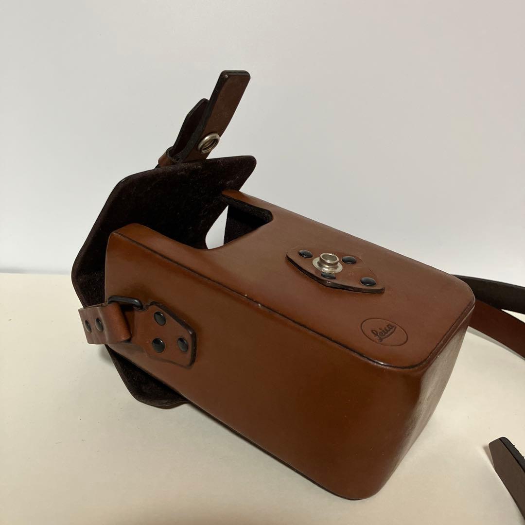 希少　Leica ブラウンレザーショルダーバッグ
