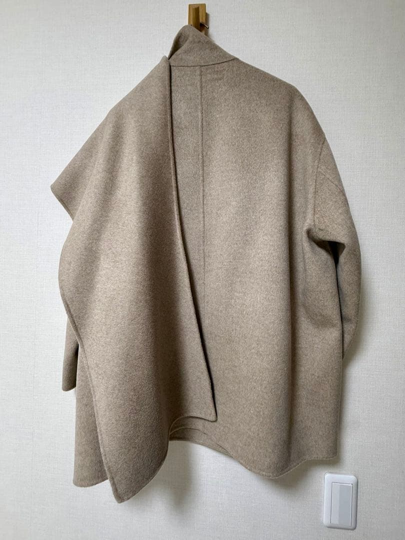 超美品★conte リバーストールコート　ベージュ