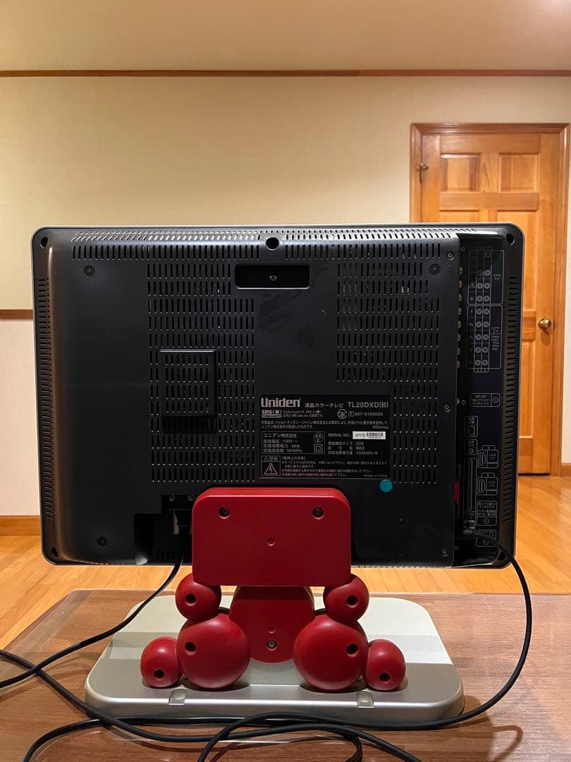 Disney ミッキー　テレビ 本体とリモコン付き