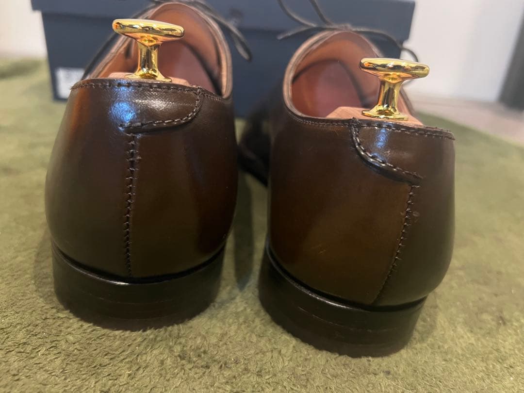 最終値下　クロケット＆ジョーンズ ALEX ダークブラウン コードバン 6.5E