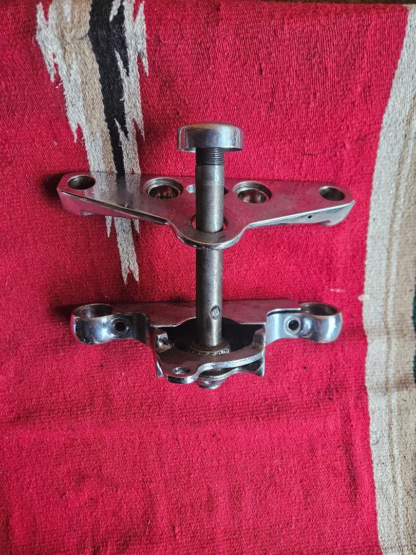 ハーレー　41ミリフォーク　トリプルツリー　パンヘッド　ナックル　ショベル