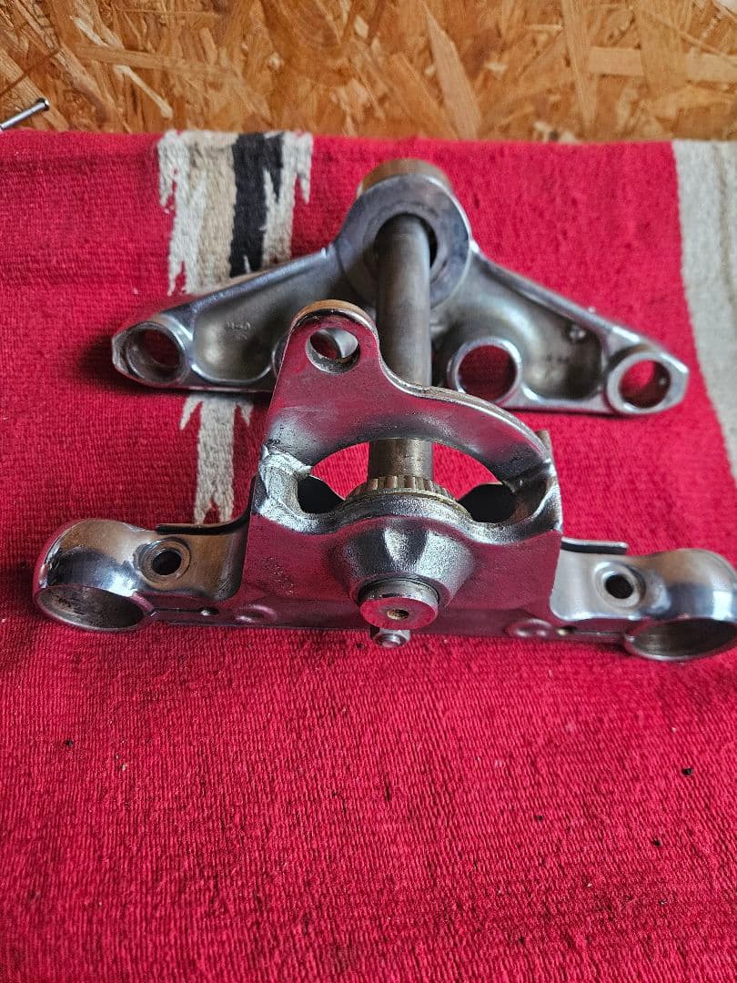 ハーレー　41ミリフォーク　トリプルツリー　パンヘッド　ナックル　ショベル