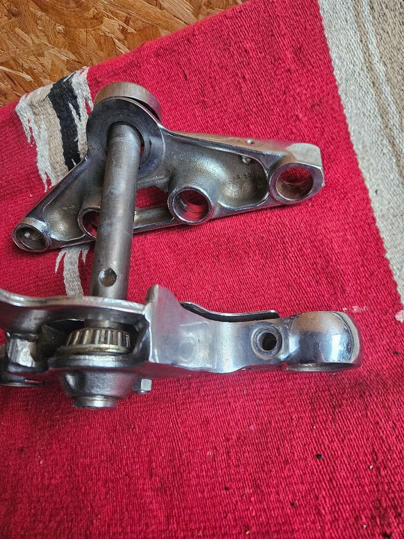 ハーレー　41ミリフォーク　トリプルツリー　パンヘッド　ナックル　ショベル