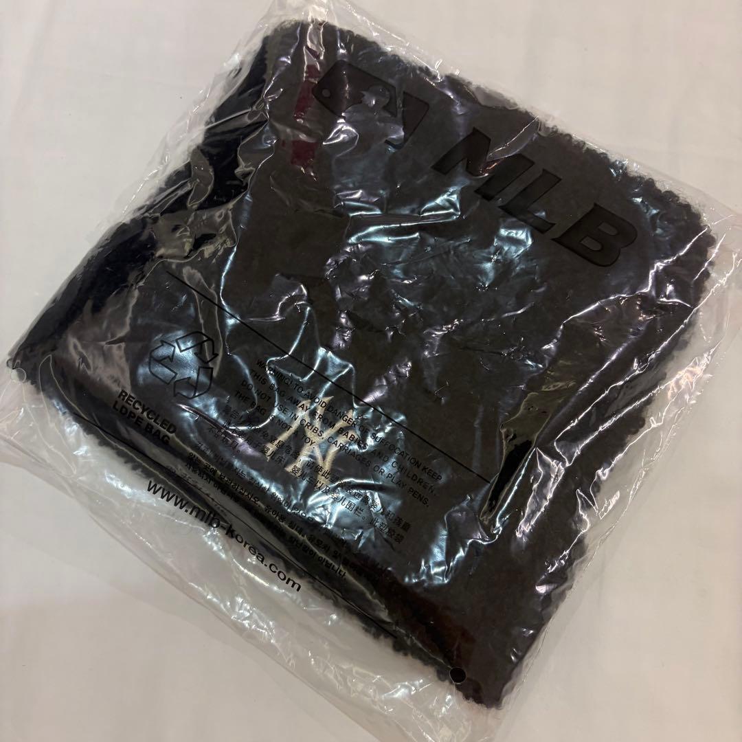 カリナ　エスパ　ニット帽　韓国限定　MLB ブラック　猫耳　ビーニー　新品未使用