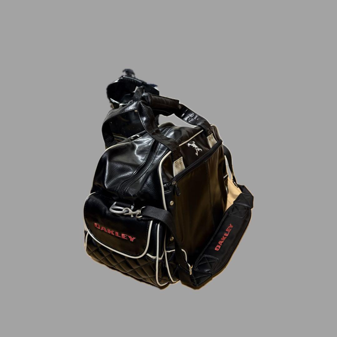 激レア　Oakley Archive レザーボストンバッグ　グランジ　y2k