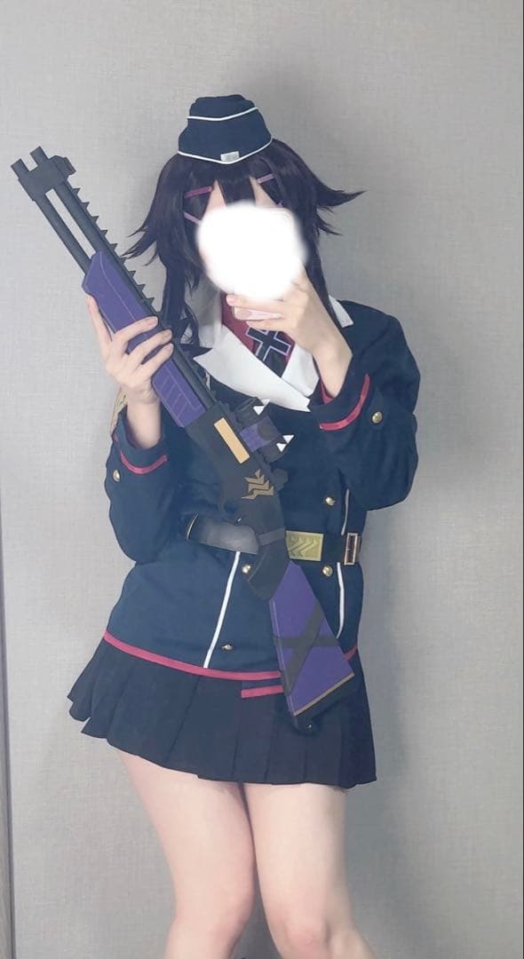 【値下げしました】ブルアカ 伊草ハルカ コスプレ衣装＋ウィッグ＋武器