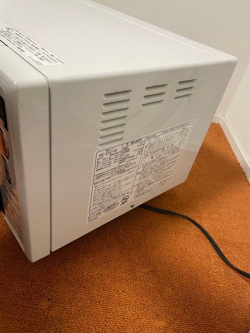 M  SHARP オーブンレンジ 電子レンジ RE-S5D-W