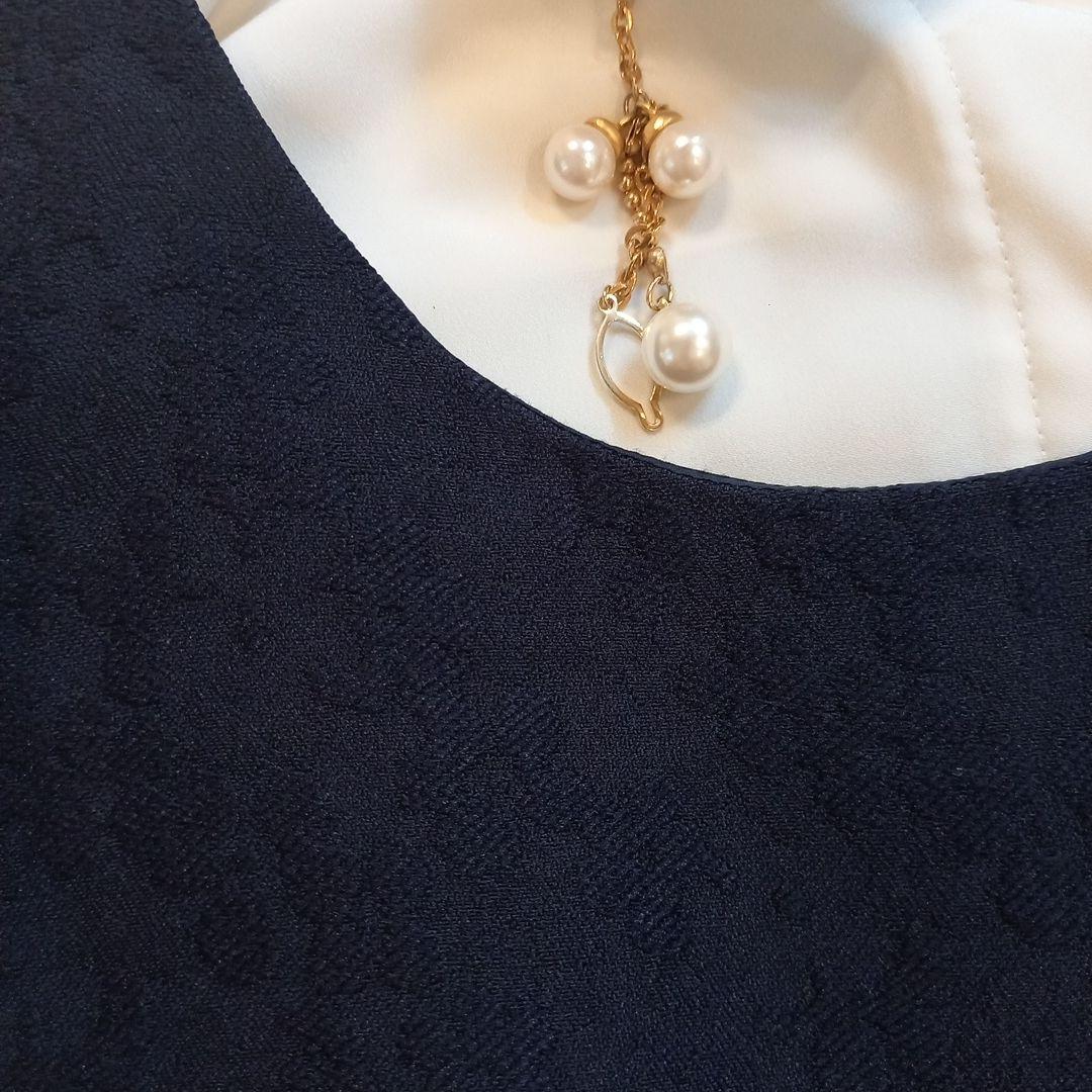 pom ponetteフォーマルワンピース　ニットジャケット