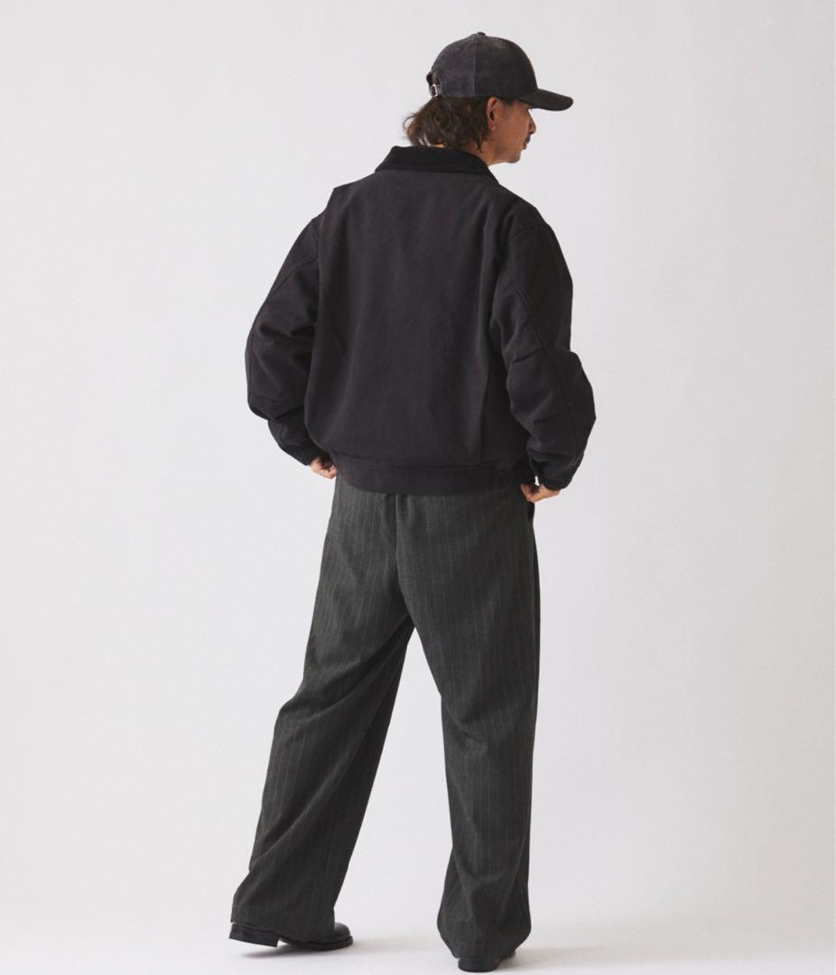 JOURNAL STANDARD ヒールカット ルーズストライプスラックス